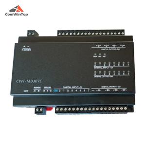 CWT-MB307E 8DI+8DO RS485 RS232 이더넷 Modbus Rtu(DIN 레일 장착 포함)