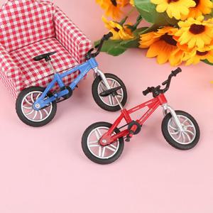 1pc 레트로 합금 미니 손가락 BMX 자전거 조립 자전거 모델 장난감 가제트 선물 장난감 모델 미니 휴대용 자전거 아이를위한