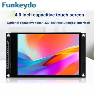 4.0 인치 320X480 SPI 직렬 TFT LCD 디스플레이 ESP32/STM32/Arduino UNO&Mage2560/C51/CH32용 옵션 용량성 터치스크린 모듈