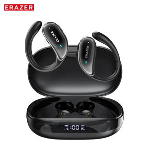 XT80 Bluetooth 5.3 이어폰 마이크 버튼 제어 기능이 있는 진정한 무선 헤드폰 소음 감소 귀고리 방수 헤드셋