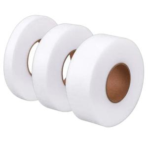 65 야드 패브릭 퓨징 테이프 접착제 철 밑단 테이프 바지 커튼 용 양면 인터 라이닝 의류 베개 케이스 DIY 봉제