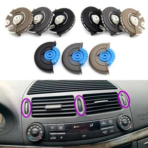 W211 2/3PCS 메르세데스 벤츠 E 클래스 2003-2008 E230 E280 용 앞 좌측 우측 에어컨 Ac 벤트베이스 롤러 손잡이 2118300054