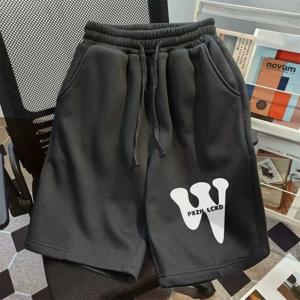 M-8XL 남성용 신축성 허리 드로스트링 반바지, 심플한 반바지, 캐주얼 스포츠 반바지, 패션 브랜드, 신상