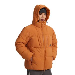 Metersbonwe 남성 라이트 후드 다운 재킷 루즈한 겨울 다운 파커 코트 따뜻한 재킷 남성 지퍼 포켓 통근 겉옷 브랜드