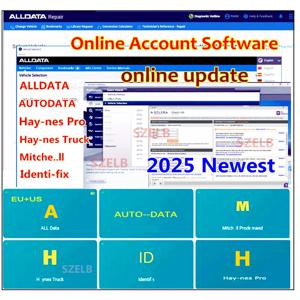 2026 온라인 계정 (Wholedata US, Auto-data, Mitchell, Haynes Pro, Identi-fix, 수리 데이터 워크샵 온라인 업데이트, PC 및 휴대폰용)