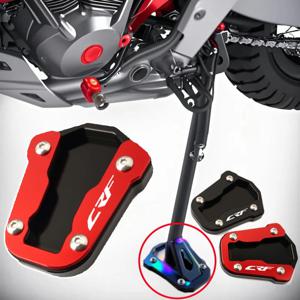 혼다 CRF300L CRF300L CRF300 랠리 2020-2024 오토바이 CNC 킥스탠드 익스텐션 풋 사이드 스탠드 패드 지지대 플레이트, 신제품