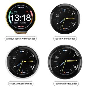 터치 기능이 있는 ESP32-C3-MINI-1U 개발 보드, IPS 스마트 디스플레이 스크린, LCD TFT 모듈, 와이파이 및 블루투스, 1.28 인치, 240x240