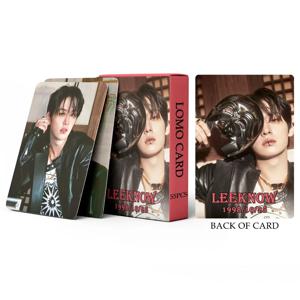 55개/대 Kpop New Ablum (HOP) Lomo 카드 Lee Know 사진 인쇄 사진 Photocard 팬 컬렉션 엽서 선물