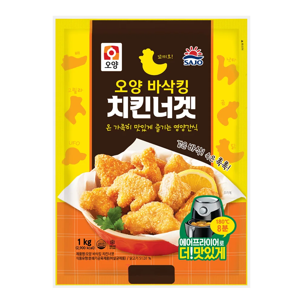 사조오양 바삭킹 치킨너겟 1kg