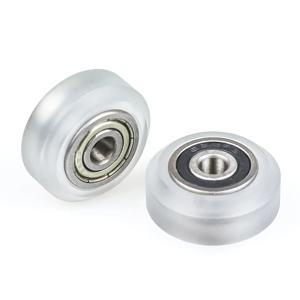 10Pcs Openbuilds CNC 플라스틱 휠 솔리드 익스트림 V 휠 V-슬롯 알루미늄 프로파일 용 폴리 카보네이트 풀리 휠 3D 프린터 부품