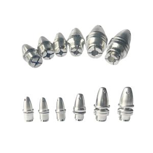 1/5pcs 2mm/3mm/3.17mm/4mm/5mm/6mm 알루미늄 총알 프로펠러 어댑터 홀더 M5/M6/M8 RC 비행기 Quadcopter 모터 부품
