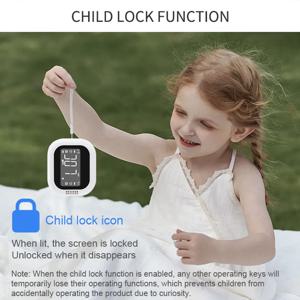 LED 디스플레이 진동 알람 시계 충전식 백색 소음 자연 소리 다기능 시계 깊은 수면 디지털 시계