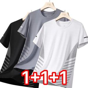 1+1+1 포고티 타캐 아이스 여름 쿨링 냉장고 냉감 반팔 티셔츠 반팔티