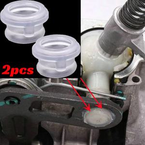 SEAT Ibiza 수동 기어 변속 레버 케이블 부싱 수리 키트 기어박스 셀렉터 엔드 링키지 고무 슬리브 2002 2003-2007용 2PC