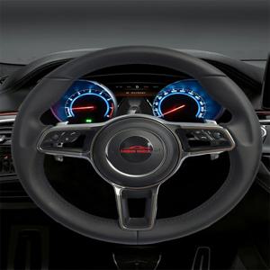 포르쉐 911 996 카이엔 958 718 박스터 918 카이맨 마칸 파나메라 타이칸 GT3 RS 970 용 맞춤형 가죽 자동차 핸들