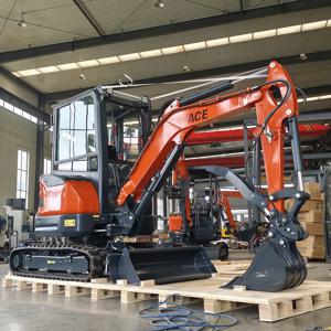 EPA 쿠보타 미니 굴삭기 2.5톤 맞춤형 미니 굴착기 2톤 농장 정원용 미니 굴삭기 무료 배송