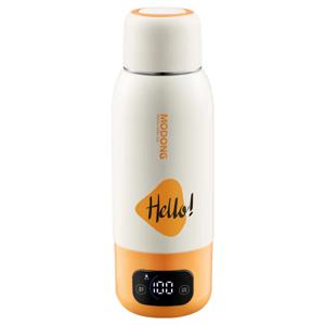 휴대용 여행용 우유 워머, 모유 및 물용 듀얼 가열 모드, USB 충전 플러그, 2-in-1 무선 전기 커피 주전자