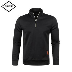 남성 스웨터 봄 두꺼운 풀오버 남성용 하프 지퍼 풀오버 ​​Hoody Man Sweatshir 가을 솔리드 컬러 터틀넥 스웨터