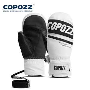 COPOZZ 새로운 업그레이드 두꺼운 스키 장갑 겨울 남성 여성 3M Thinsulate 열 스노우 보드 장갑 방수 따뜻한 장갑 스키 장갑