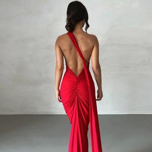 Dulzura 여성 파티 클럽 저녁 streetwear Bodycon Bodycon 흰색 긴 드레스 2024 여름 의류 비즈니스를위한 도매 품목
