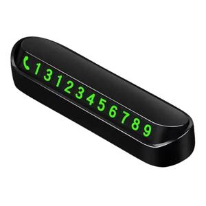 자동차 임시 주차 카드 전화번호 카드 플레이트 전화번호 자동차 주차 스탑 자동차 액세서리