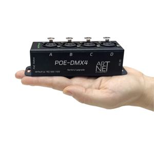 4 Universe 2048CH ArtNet DMX 512 이더넷 조명 컨트롤러 4ch 양방향 Artnet/sACN/RDM 컨트롤러