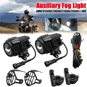 오토바이 LED 스포트라이트 헤드 라이트 오토바이 LED 안개 조명 BMW R1200GS R1250GS Adv F800GS F700GS 모토 보조 안개 램프