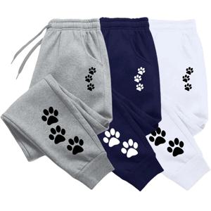 여성용 프린트 스웻팬츠 패션 캐주얼 조깅 피트니스 스포츠 바지, 스트리트 다목적 하이 퀄리티, 부드러운 탄성 허리 바지