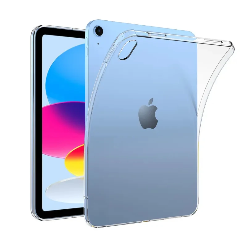 Apple iPad 10th 10.9 Mini 6 Air 5 4 3 2 1 용 소프트 케이스 iPad 10.2 9th 8th 7th Pro 11 2022 2021 용 투명 보호 케이스