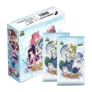 Nova deusa 역사 카드 fufeng 챕터 컬러 플래시 카드 애니메이션 캐릭터 컬렉션 게임 카드 장난감 선물