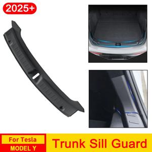 테슬라 신형 모델 Y 2025년 출시 예정 Juniper 2025+ 트렁크 스레숄드 스트립 TPE 스크래치 방지 보호 덮개 트렁크 실 가드 매트