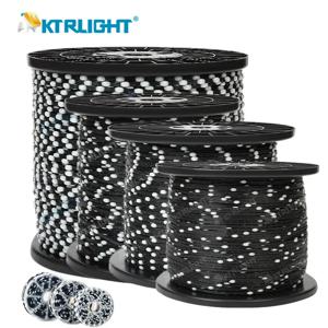 3pin DC5V/12V 검정색 LED 픽셀 빛 문자열 WS2811 RGB 프로그래밍 가능한 빛 문자열 휴일 분위기 빛 크리스마스 빛 문자열