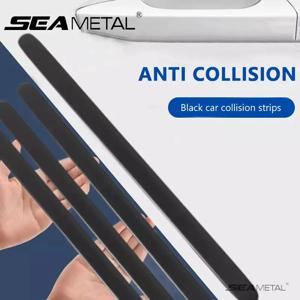 SEAMETAL 4PCS 자동차 자동차 도어 가장자리 보호 가드 버퍼 트림 스트립 안티 스크래치 자동차 도어 보호대 15/30/40CM 자동차 액세서리