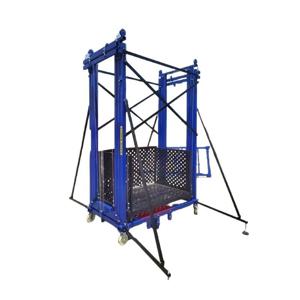 전동 이동식 비계 리프트 500KG 용량 2M 3M 4M 5M 8M 높이 리모컨 접이식 플랫폼 건설 작업용