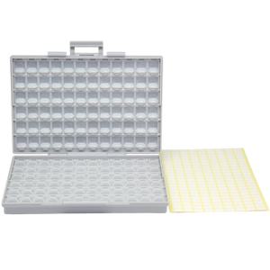Aidetek smd 보관 상자 플라스틱 케이스 표면 실장 저항기 커패시터 잘 작은 구획 작은 주최자 도구 상자 BOX STORAG