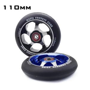 【100mm 110mm】 【84A 88A】MGP 브랜드 휠 고정밀 알루미늄 합금 허브 인라인 스쿠터 휠 중속 롤러