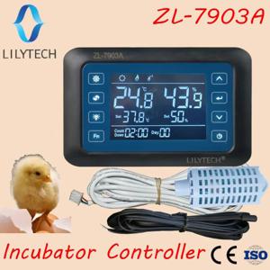 LILYTECH, ZL-7903A 100-240Vac, PID, 초다기능 자동 온도 및 습도 인큐베이터 컨트롤러, ZL-7901A