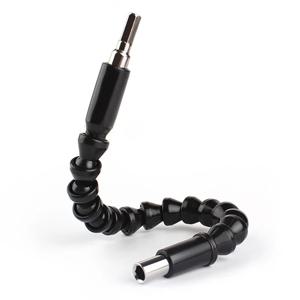 유연한 스크루 드라이버 확장 플렉스 드릴 비트 홀더 전기 스크류 드라이버 용 육각 샤프트 팁 소프트 스네이크 어댑터 연결 마그네틱