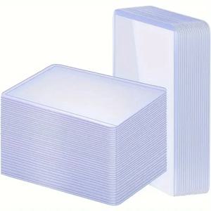 20 개/대 하드 플라스틱 카드 슬리브 로더 앨범 디스플레이 야구 카드, 게임 카드 바인더 홀더, 트레이딩 카드 보호기 폴더