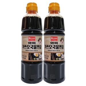 화미 가쓰오국물쯔유(15배) 600g 2개