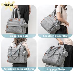 PANGDUBE 기저귀 가방, 1pc 젖꼭지 가방, 아빠 엄마 배낭, 여행 엄마 배낭, 아기 액세서리, 출산 가방