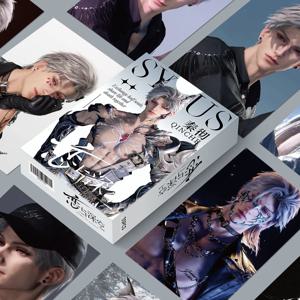 55 개/대 게임 사랑과 Deepspace Sylus Lomo 카드 Qin Che 개인 캐릭터 3 인치 사진 카드 팬 컬렉션 선물