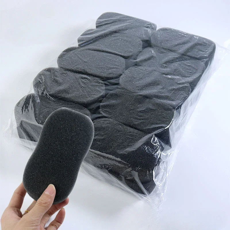 10Pcs 소프트 스폰지 팻 스폰지 헤어 도구 컷 헤어 스폰지 깨끗한 면도 헤어 브러시 수염 면도 액세서리 면도 브러시 면도 그릇