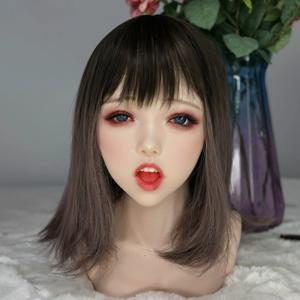 tpe 인형, tpe 재료, 화장품 예술, 성인 장난감, 여성의 큰 머리 시뮬레이션, 실제 얼굴, 특수 구강 채널, 맞춤 컬러 눈동자