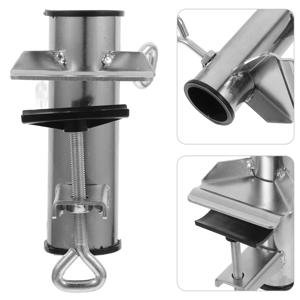 우산 클립 테이블 클램프 파라솔 홀더 파티오 브래킷 다양한 크기 꽉 맞는 안정적인 소재 해변 캠핑 피크닉 정원