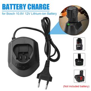 Bosch 10.8V 12V BAT411 BAT412 TSR1080 GSR10.8 GSA10.8V GWI10.8V TSR120 GAL1210CV GAL1130CV 용 EU 플러그 배터리 충전기