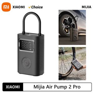 샤오미 미지아 에어 펌프 2 프로 휴대용 전기 에어 컴프레서 미 인플레이터블 트레저 150psi 고압 모터사이클 자동차 축구용