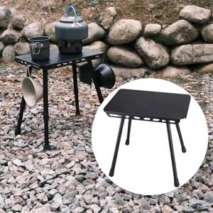 야외 테이블과 의자 이중 용도 테이블, 리프팅 가능한 휴대용 의자 야외 낚시 캠핑 의자 책상