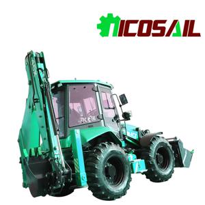 4x4 백호 신형 디젤 CE EPA 엔진 대형 소형 농업용 트랙터 백호 굴삭기 로더