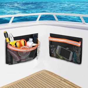 보트 보관 액세서리 닫을 수있는 반사 자체 접착 데크 범용 보관 가방 바다 보관 선박 도구 액세서리